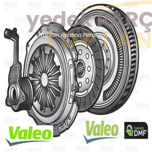 VALEO DEBRIYAJ VOLANLI SET MEGANE CLIO KANGO DUSTER 1.5 DCI 4X4 OYNAR GOBEK