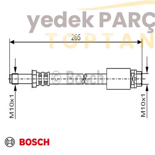 BOSCH FRENHORTUMUARKA26500MM