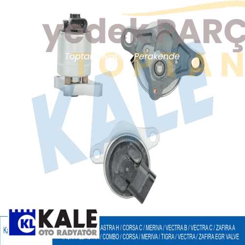 KALE EGR VALFI ASTRAG-CORSAC-MERIVA-VECTRAC-ZAFIRA 1.4I-1.6I-1.8I (Z14XE-Z16XE)