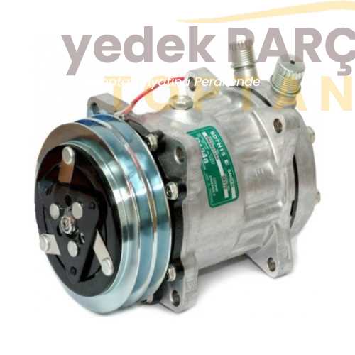 KLİMA KOMPRESÖRÜ ÜNİVERSAL 12V 5H14 Ü.Ç.İ.K.A2