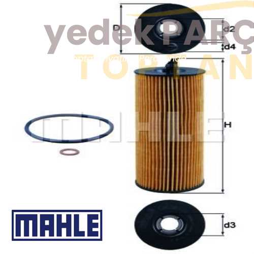 MAHLE YAG FILTRESI E122HD187