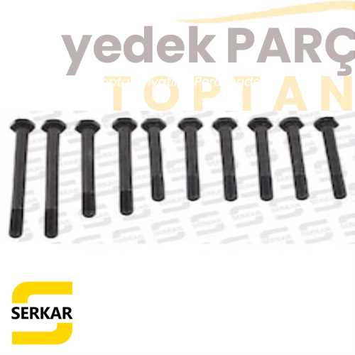 DKS M131 1600 SİLİNDİR KAPAK SAPLAMA CIVATA TAKIMI