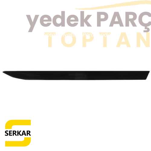 MEGANE IV ÇAMURLUK ÇITASI SİYAH SOL  