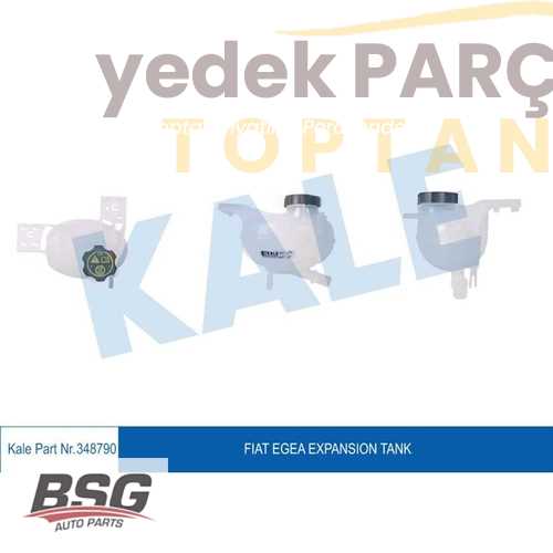 Yedek Parça :BSG RADYATÖR YEDEK SU DEPOSU KAPAKLI Özellikler: KAPAKLI