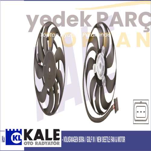 KALE FAN MOTOR A3 SKODA OCTAVIA VW BORA GOLF4 NEW BEETLE