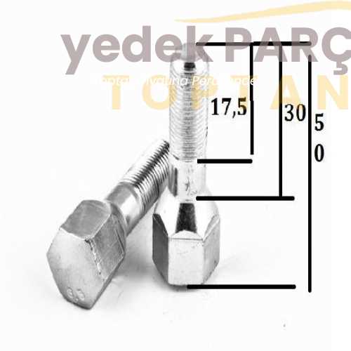 BİJON CİVATASI TEMPRA ÇELİK JANT UZUN