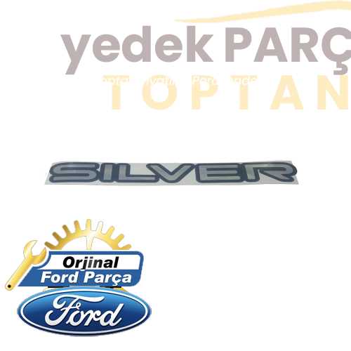 SILVER ETİKET STICKER KÜÇÜK ARKA KAPI