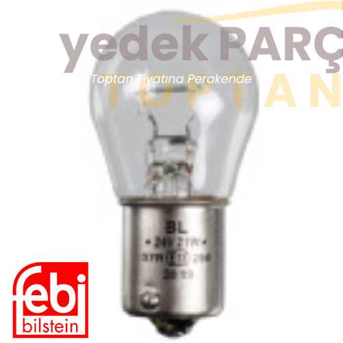 AMPUL SINYAL VE  STOP   93 AMP 24V 21W BA15S