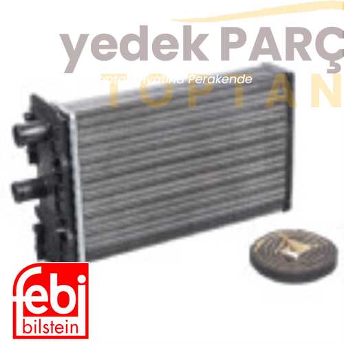 Yedek Parça :KALORIFER RADYATORU ISI ESANJORU VOLKSWAGEN TRANSPORTER T4 9 Özellikler: FEBI 36407