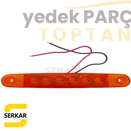 PARMAK LED SARI 6 LI MERCEKLİ