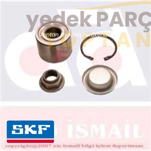 SKF ARKA TEKER RULMANI C4 307