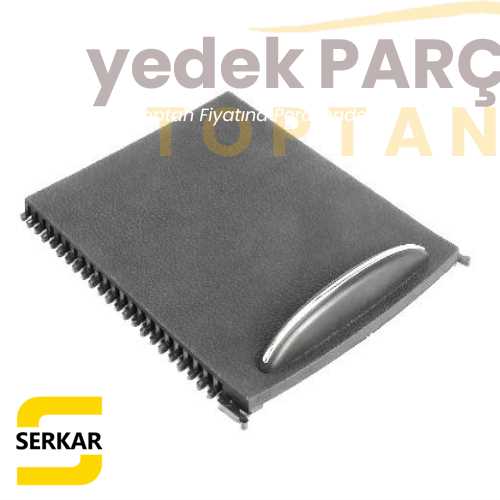 MERCEDES W203 2000 2007 KONSOL BARDAKLIK SÜRGÜSÜ GRİ