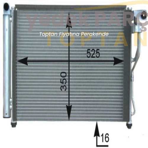 KLİMA RADYATÖRÜ HYUNDAI ACCENT ERA 07