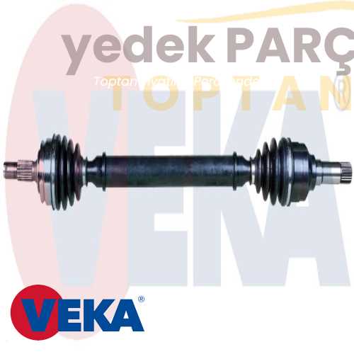 VEKA KOMPLE AKS SAG ON CITROEN C3 II 1.4 HDI M-T 21X22X49 UZUNLUK 868mm 2009-2016