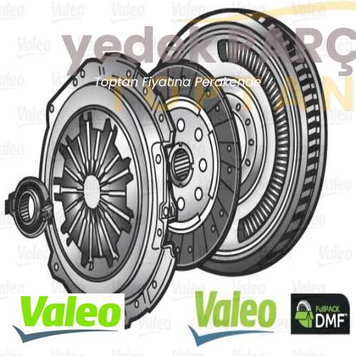 VALEO DMF VOLANT+DEBRIYAJ SETI C3 C4 C5 307 308 407 3008 TEPEE DV6 1.6HDI 16V 05> OYNAR GOBEK MANUEL ARAC