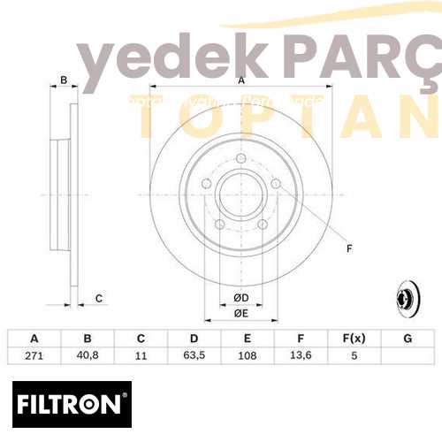 FILTRON POLEN FILTRESI KARBONLU JX6A 18D483 CB/JG9J 18E269 AA