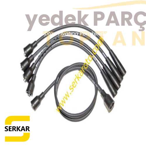 SERKAR SPRİNG BUJİ KABLOSU TAKIM RENAULT 9