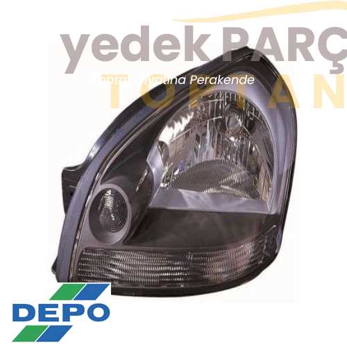 DEPO FAR SOL (MOTORU ÜZERINDE DEGIL) / H4/PY21W/PY21W/W5W (SIYAH)