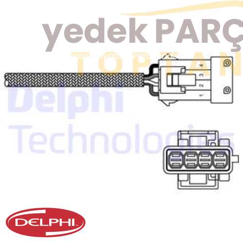 DELPHI OKSIJEN SENSORU 206 207 307 PICASSO C2 C3 C4 05 96>