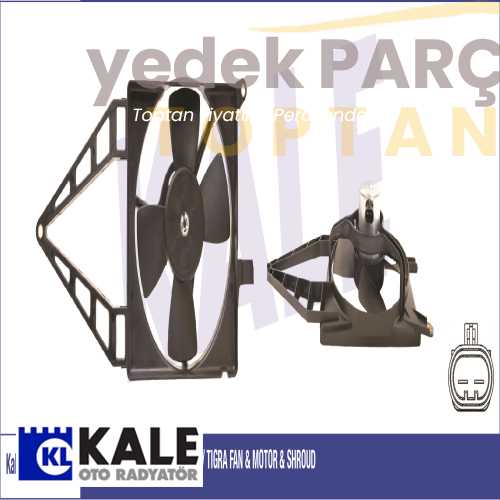 Yedek Parça :KALE FAN MOTOR DAVLUMBAZ COMBO CORSA B TIGRA Özellikler: 418800