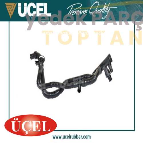 UCEL KALORIFER BORUSU PLASTIK FIESTA FUSION 1.4 TDCI PEUGEOT 307 BIPPER 206 1.4HDI