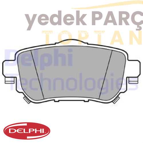 DELPHI FREN BALATASI ARKA QASHQAI 1.5DCI 2014 2015 KADJAR 1.5DCI 1.6DCI 2015