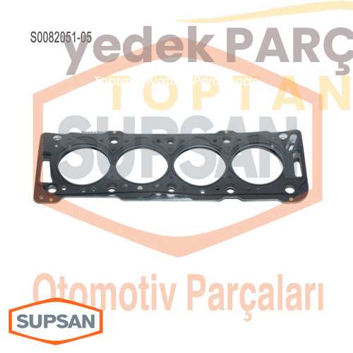 Yedek Parça :SUPSAN CONTA SILINDIR KAPAK MLS 5 CENTIK PEUGEOT PARTNER 1.9D DW8 Özellikler: S0082051-05