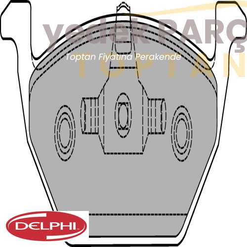 DELPHI FREN BALATASI ON A1 A3 ALTEA CORDOBA IBIZA LEON TOLEDO FABIA OCTAVIA PRA