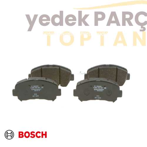 BOSCH FREN BALATASI ON NISSAN QASHQAI 07>12 XTRAIL 08>11 KOLEOS 2.0 DCI 0986TB3117