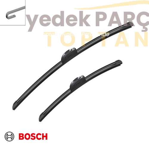 BOSCH SILECEK SETI AEROTWIN 650 450MM AR813S C5 CIVIC HB 2012-