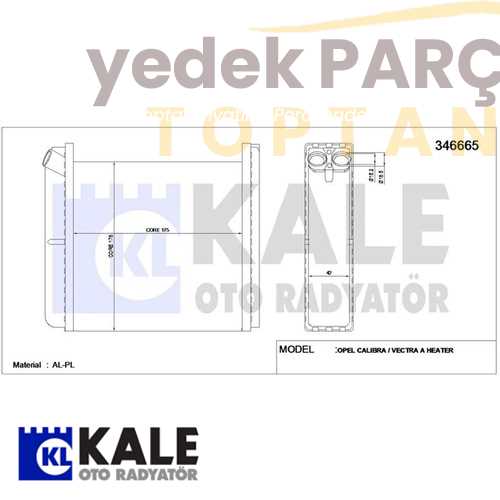 KALE KALORIFER RADYATÖRÜ AL/MKNK