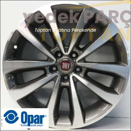 Jant (ADET FİYATIDIR) *RUOTA 17X7.0 ALLUMIN  EGEA