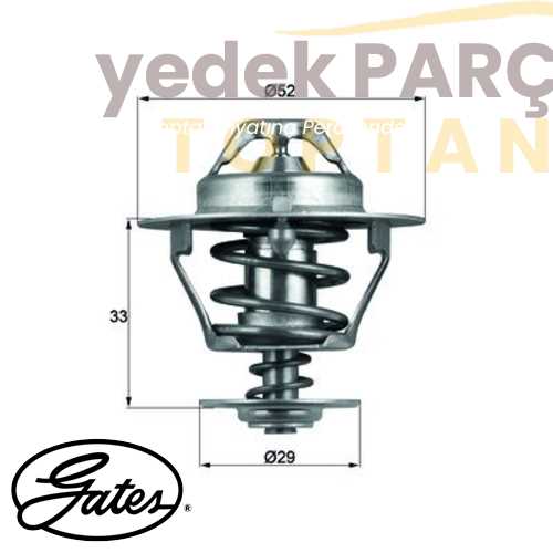 GATES TERMOSTAT 82 °C