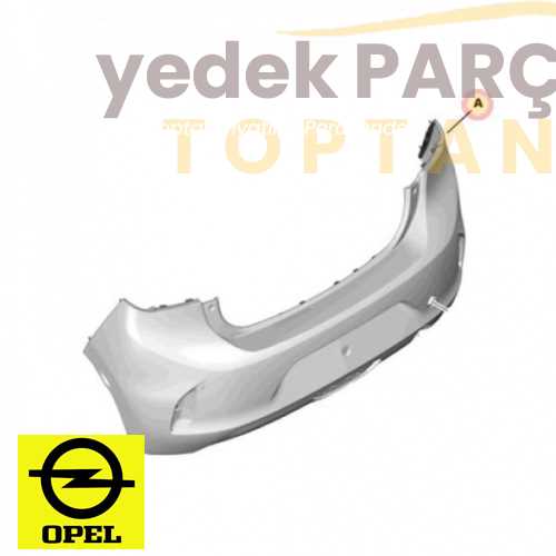 OE-OPEL TAMPON ARKA PARK SENSÖRLÜ