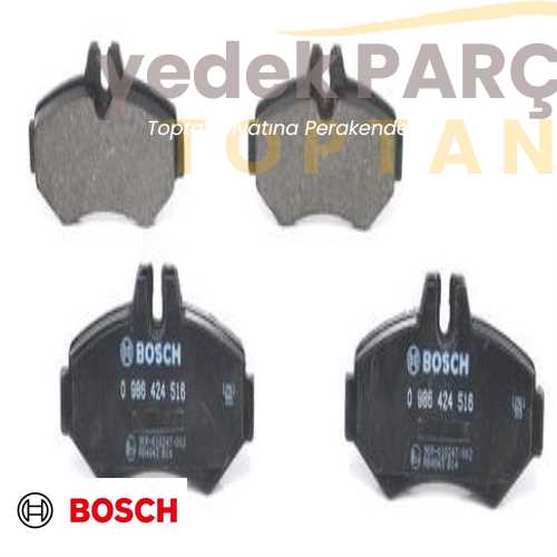 BOSCH FREN BALATASI ARKA VW LT28 LT46 97>06 MERCEDES SPRINTER 97>06 2.8 TDI 0986TB2046 (BAE)