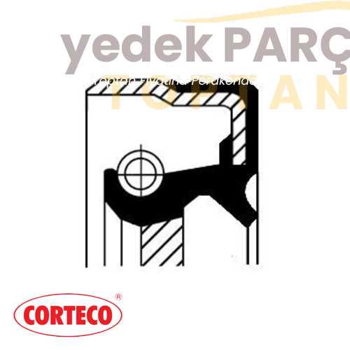 CORTECO KRANK KEÇESI ÖN 30X52X7