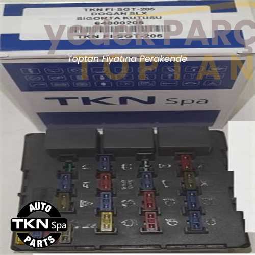 Yedek Parça :SIGORTA KUTUSU DOGAN SLX Özellikler: 